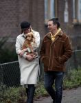 Ouderkerk aan de Amstel 11 december 2020
Nicolette Kluijver met haar man en hun nieuwe puppy.