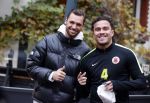 Amsterdam 13 november 2020
Quincy Kluivert en Ruben Roedema in amsterdam zuid