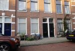 Den Haag 28 november 2020
Rogier Smit komt aanlopen met zijn hond bij zijn huis . Jeffrey Lake is bij hem aan het klussen
