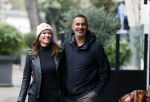 Amsterdam 13 november 2020
Ruud Gullit met zijn vriendin Karin de Rooij