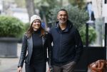Amsterdam 13 november 2020
Ruud Gullit met zijn vriendin Karin de Rooij