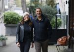 Amsterdam 13 november 2020
Ruud Gullit met zijn vriendin Karin de Rooij