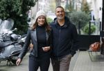 Amsterdam 13 november 2020
Ruud Gullit met zijn vriendin Karin de Rooij