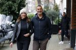 Amsterdam 13 november 2020
Ruud Gullit met zijn vriendin Karin de Rooij