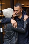 Amsterdam 13 november 2020
Ruud Gullit met zijn vriendin Karin de Rooij