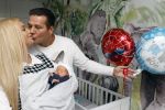 Scheveningen 20 november 2020
Samantha de Jong met haar vriend Gerrit en hun baby Djamino in hun huis .  dochter Gerrit