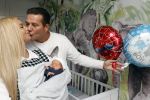 Scheveningen 20 november 2020
Samantha de Jong met haar vriend Gerrit en hun baby Djamino in hun huis .  dochter Gerrit