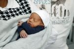 Scheveningen 20 november 2020
Samantha de Jong met haar vriend Gerrit en hun baby Djamino in hun huis .  dochter Gerrit