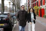 Amsterdam 29 november 2020
Thiery Baudert en zijn vriendin Davide op straat in Amsterdam.