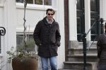 Amsterdam 29 november 2020
Thiery Baudert en zijn vriendin Davide op straat in Amsterdam.