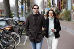 Amsterdam 29 november 2020
Thiery Baudert en zijn vriendin Davide op straat in Amsterdam.