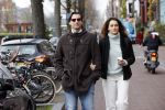 Amsterdam 29 november 2020
Thiery Baudert en zijn vriendin Davide op straat in Amsterdam.