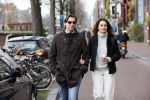 Amsterdam 29 november 2020
Thiery Baudert en zijn vriendin Davide op straat in Amsterdam.