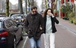 Amsterdam 29 november 2020
Thiery Baudert en zijn vriendin Davide op straat in Amsterdam.