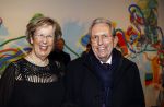 Almere 21 november 2021
Premiere van musical the Titanic in schouwburg Almere. Annemarie Jorritsma met haar man