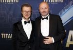 Almere 21 november 2021
Premiere van musical the Titanic in schouwburg Almere. Boris v d Ham met partner