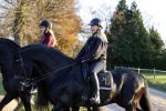 Lunteren 22 november 2021
Presentatie paarden calendar waarvan opbrengst naar het KWF gaat . Bridget Maasland en Samantha Steenwijk krijgen het eerste exemplaar . Ze kopen per paard aanrijden