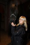 Lunteren 22 november 2021
Presentatie paarden calendar waarvan opbrengst naar het KWF gaat . Bridget Maasland en Samantha Steenwijk krijgen het eerste exemplaar . Ze kopen per paard aanrijden