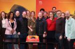 Amsterdam 30 november 2021
Presentatie cast Hij gelooft in mij met oa Martijn Fischer Roosmarijn Luyten Fabian Jansen Annick Boer en rachel Hazes .