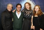 Almere 21 november 2021
Premiere van musical the Titanic in schouwburg Almere. Hilke Bierman met dochter Diaferia en haar man