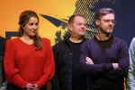 Amsterdam 30 november 2021
Presentatie cast Hij gelooft in mij met oa Martijn Fischer Roosmarijn Luyten Fabian Jansen Annick Boer en rachel Hazes .