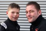 20 Maart 2008 Jos Verstappen met zijn zoon Max Verstappen