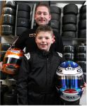 20 Maart 2008 Jos Verstappen met zijn zoon Max Verstappen