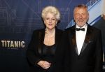 Almere 21 november 2021
Premiere van musical the Titanic in schouwburg Almere. Pamela Teves met partner Ruud Drupsteen