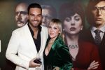 Amsterdam 23 november 2021
Premiere House of Gucci in pathe arena.
Deon Leon en zijn partner Rachel Kramer