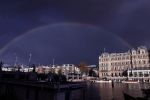 Amsterdam 23 november 2021
Regenboog boven het Amstel Hotel en carre