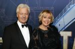 Almere 21 november 2021
Premiere van musical the Titanic in schouwburg Almere. Ria Valk met haar vriend