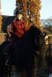 Lunteren 22 november 2021
Presentatie paarden calendar waarvan opbrengst naar het KWF gaat . Bridget Maasland en Samantha Steenwijk krijgen het eerste exemplaar . Ze kopen per paard aanrijden