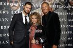 Amstrerdam 20 november 2021
VIP opening Masters Expo in de Rai . De fair heette voorheen Luxury fair. Simcha Roedema met zoon en man