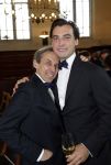 Amsterdam 25 november 2021
Thierry Baudet en Davide Heijmans trouwen in de Noorderkerk in Amsterdam. Davide vertrok met haar vader vanuit het Waldorf Astoria Hotel. Thierry met zijn vader