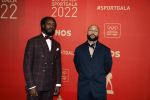 Amsterdam 21 december 2022
Sportman en Sportvrouw van het jaar Gala in AFAS Live. Akwasi met Gianni Grot