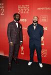 Amsterdam 21 december 2022
Sportman en Sportvrouw van het jaar Gala in AFAS Live. Akwasi met Gianni Grot
