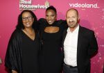 Amsterdam 22 november 2022
Presentatie Real Housewifes of Amsterdam in Hotel Krasnapolsky  van Videoland. Cherry-Ann Person met partner Roland Kahn