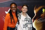 Amsterdam 10 december 2022
Premiere de gelaarsde kat in Pathe Arena .
Daysha Ligeon en Mathijs Stoop
