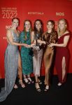Amsterdam 21 december 2022
Sportman en Sportvrouw van het jaar Gala in AFAS Live.
De estafette atletiek vrouwen op 4x400 meter winnen de Sportploeg van het Jaar 
Eveline Saalberg, Lieke Klaver, Lisanne de Witte en Femke Bol naar een Nederlands record. In de heats kwamen ook Andrea Bouma en Laura de Witte in actie op de 4x400 meter.