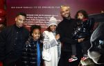 Amsterdam 10 december 2022
Premiere de gelaarsde kat in Pathe Arena .
Denzel von Deira met familie