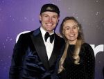 Amsterdam 13 december 2022
YouTube event in Tuschinski. Enzo Knol met vriendin Myron Koops