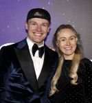 Amsterdam 13 december 2022
YouTube event in Tuschinski. Enzo Knol met vriendin Myron Koops