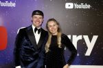 Amsterdam 13 december 2022
YouTube event in Tuschinski. Enzo Knol met vriendin Myron Koops