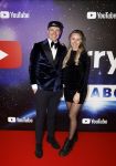 Amsterdam 13 december 2022
YouTube event in Tuschinski. Enzo Knol met vriendin Myron Koops