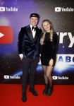 Amsterdam 13 december 2022
YouTube event in Tuschinski. Enzo Knol met vriendin Myron Koops