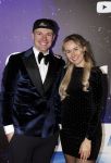 Amsterdam 13 december 2022
YouTube event in Tuschinski. Enzo Knol met vriendin Myron Koops