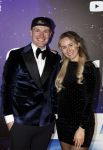 Amsterdam 13 december 2022
YouTube event in Tuschinski. Enzo Knol met vriendin Myron Koops