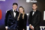 Amsterdam 13 december 2022
YouTube event in Tuschinski. Enzo Knol met vriendin Myron Koops en Chahid Charrak ( Dutch Performante)