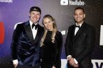 Amsterdam 13 december 2022
YouTube event in Tuschinski. Enzo Knol met vriendin Myron Koops en Chahid Charrak ( Dutch Performante)