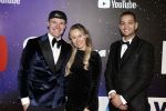 Amsterdam 13 december 2022
YouTube event in Tuschinski. Enzo Knol met vriendin Myron Koops en Chahid Charrak ( Dutch Performante)